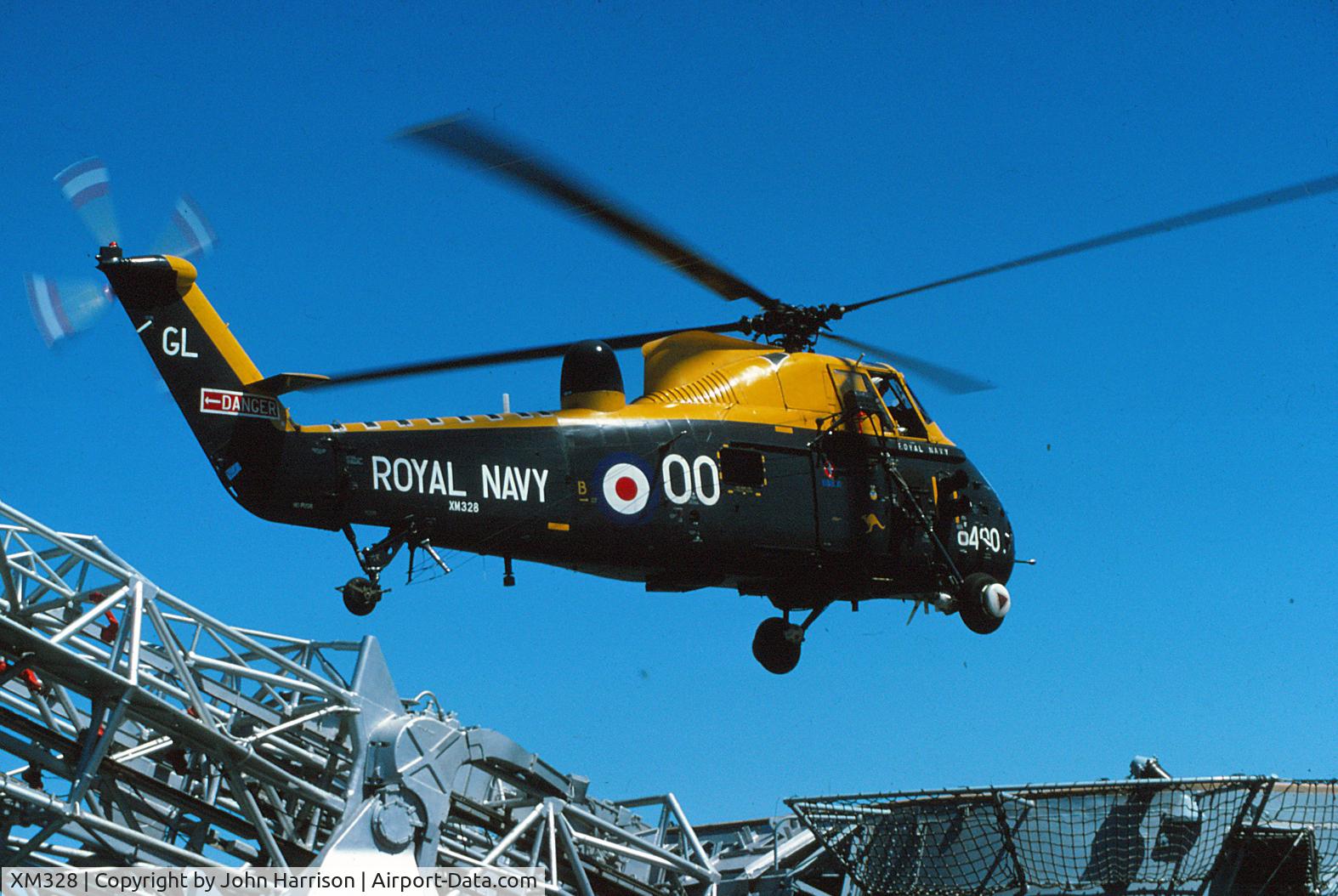 XM328, 1960 Westland Wessex HAS.3 C/N WA009, at Dunedin, NZ early 1976