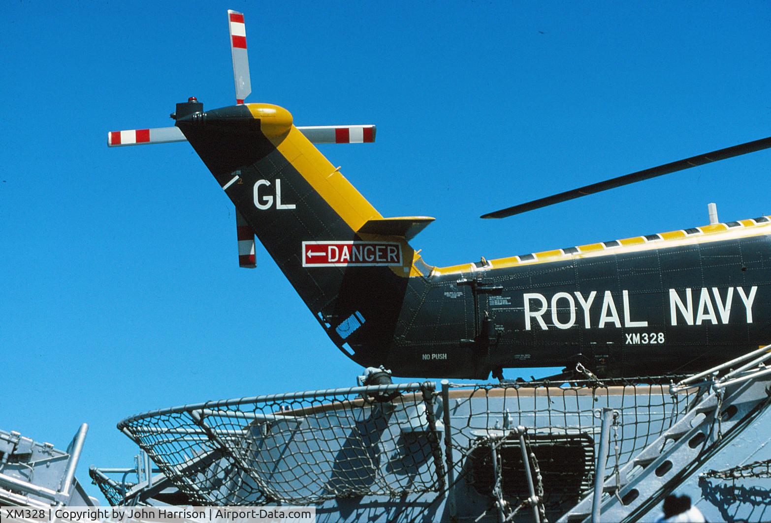 XM328, 1960 Westland Wessex HAS.3 C/N WA009, at Dunedin, NZ, early 1976