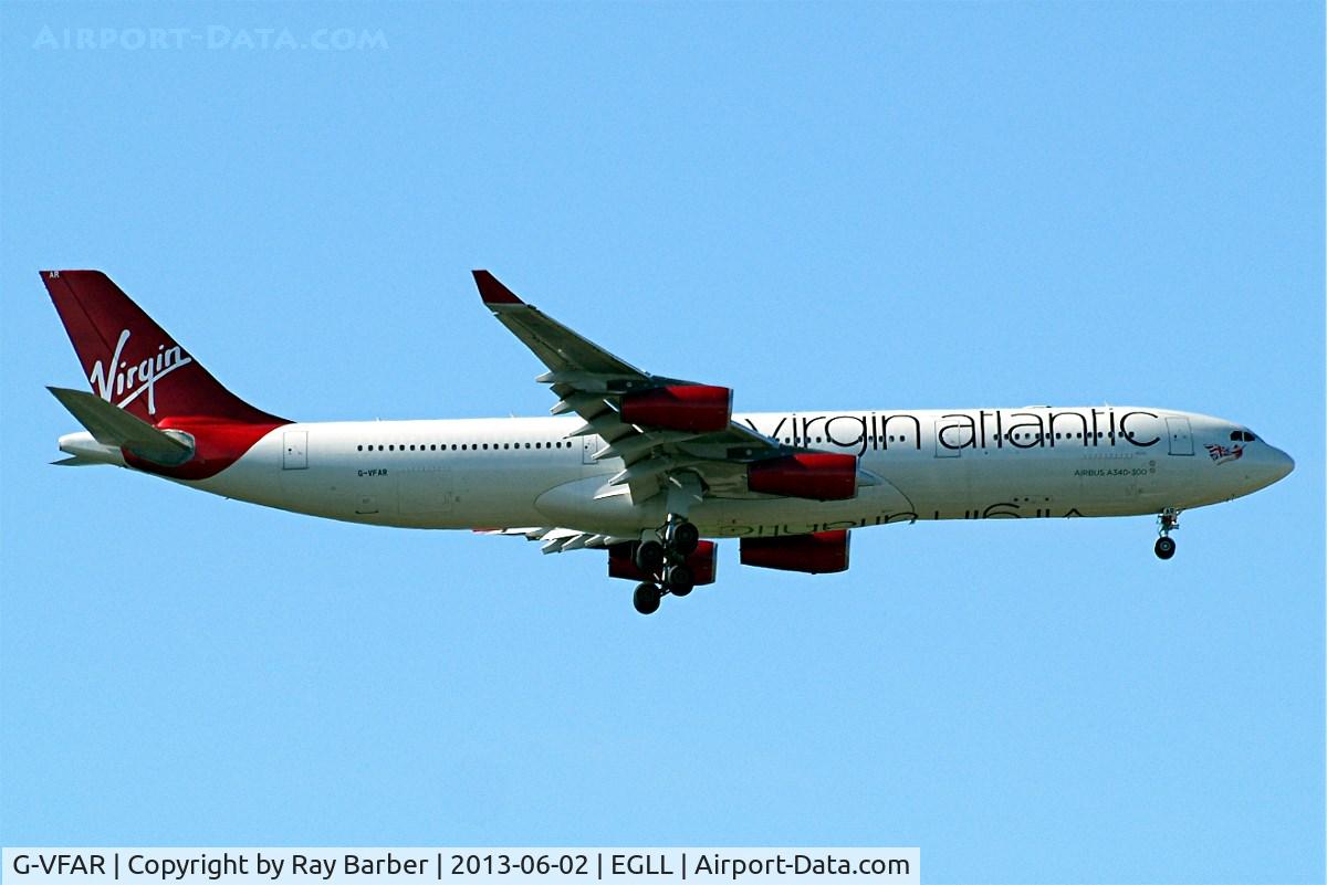 G-VFAR, 1998 Airbus A340-313X C/N 225, Airbus A340-313X [225] (Virgin Atlantic) Home~G 02/06/2013