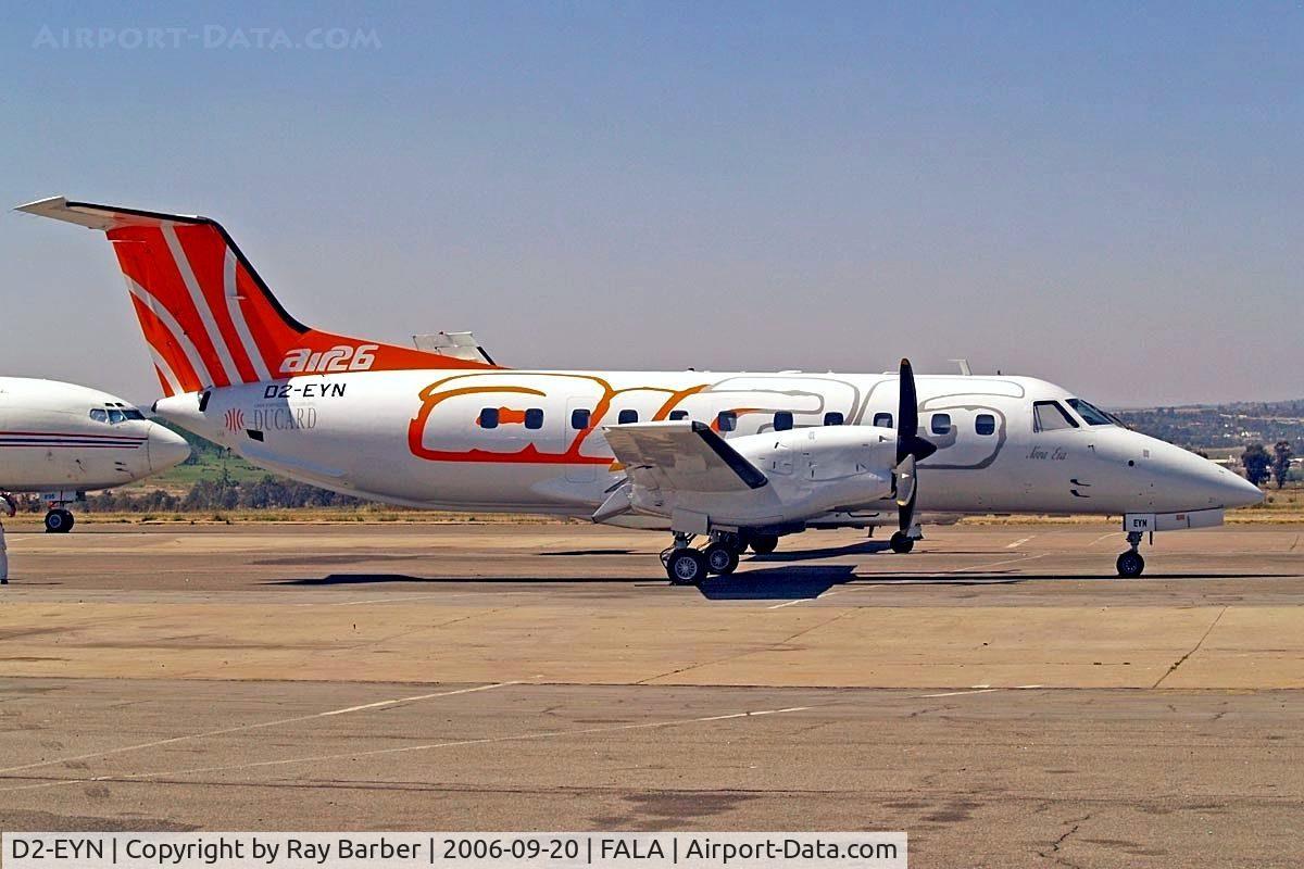 D2-EYN, 1989 Embraer EMB-120ER Brasilia C/N 120165, Embraer EMB-120 Brasilia [120165] (Air 26) Lanseria~ZS 20/09/2006
