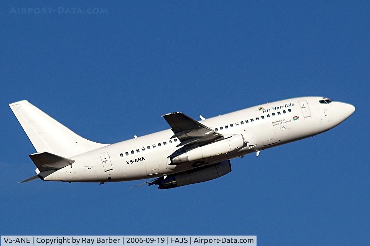 V5-ANE, 1980 Boeing 737-236 C/N 21805, Boeing 737-236 [21805] (Air Namibia) Johannesburg Int~ZS 19/09/2006