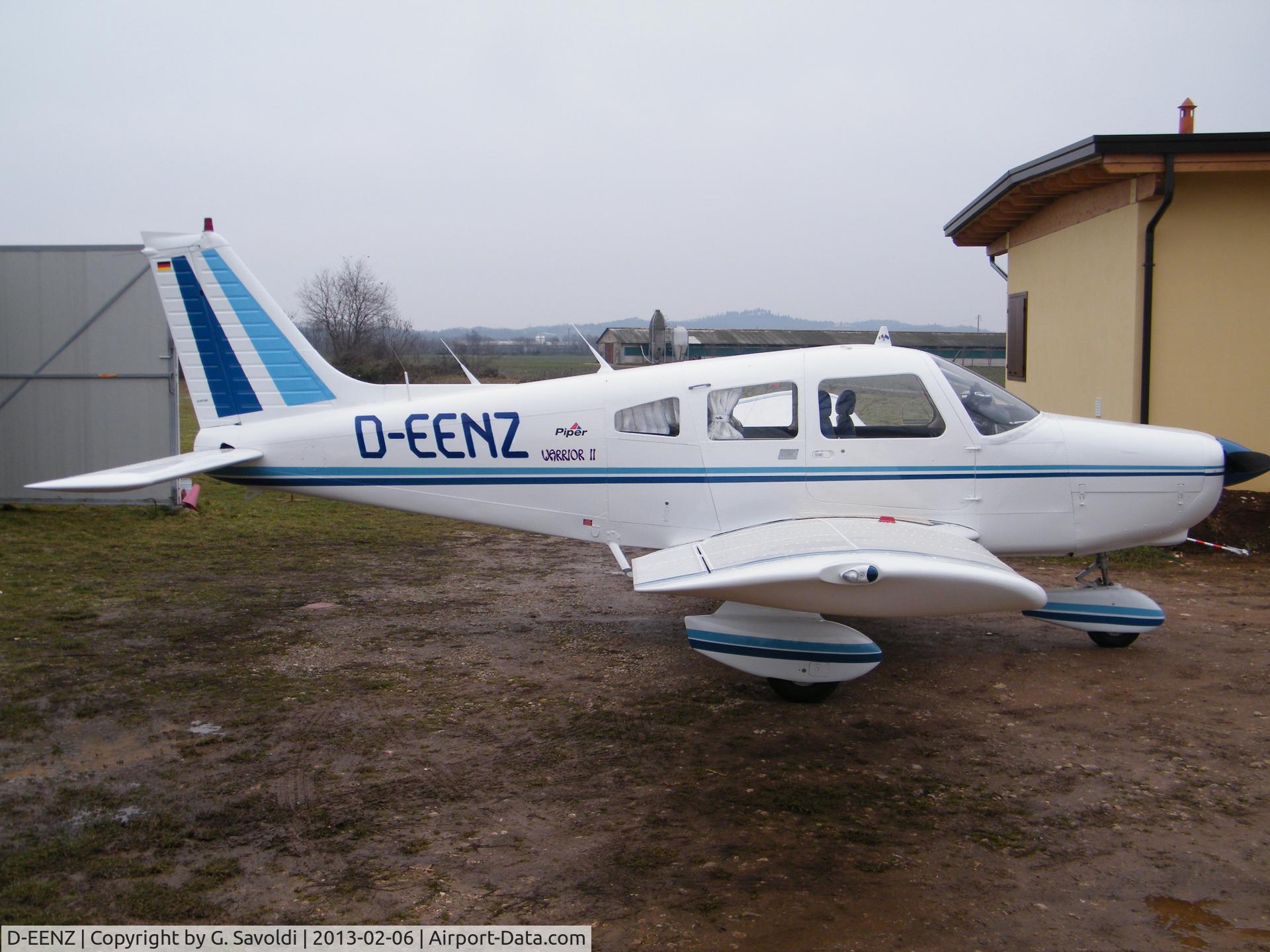 D-EENZ, Piper PA-28-161 Warrior II C/N 28-8016235, Located in airstrip Bedizzole brescia Italy