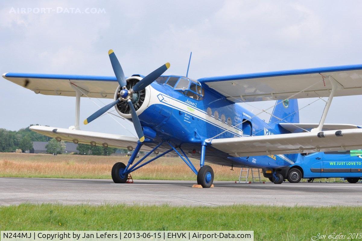 N244MJ, 1976 Antonov (PZL-Mielec) An-2 C/N 1G172-44, On display
