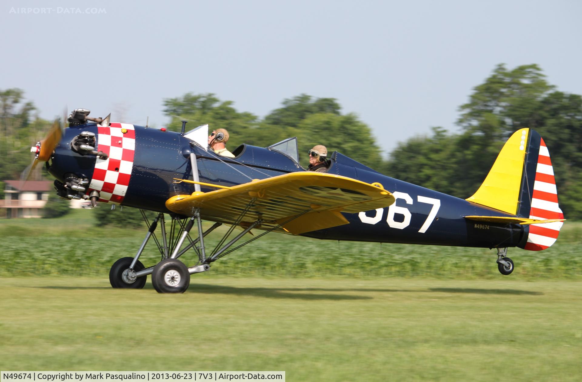 N49674, 1941 Ryan Aeronautical ST3KR C/N 1396, Ryan PT-22