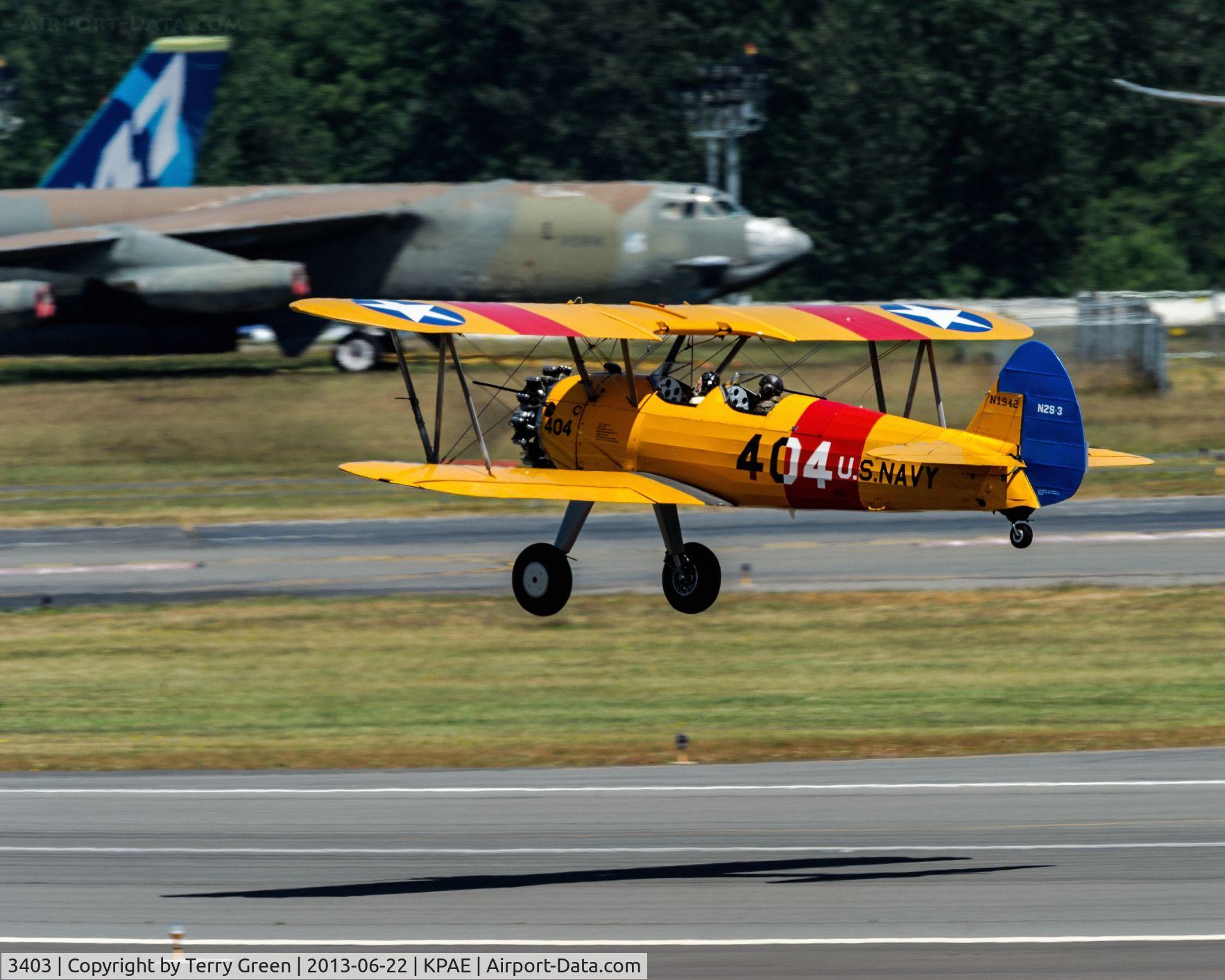 3403, 1940 Boeing A75N1 C/N 75-1180, 3403 N2S-3 1940 Boeing A75N1 C/N 75-1180
