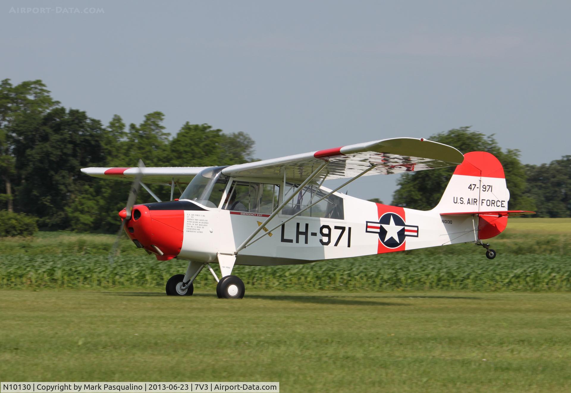 N10130, 1958 Champion 7AC C/N 7BCM-971, Aeronca L-16