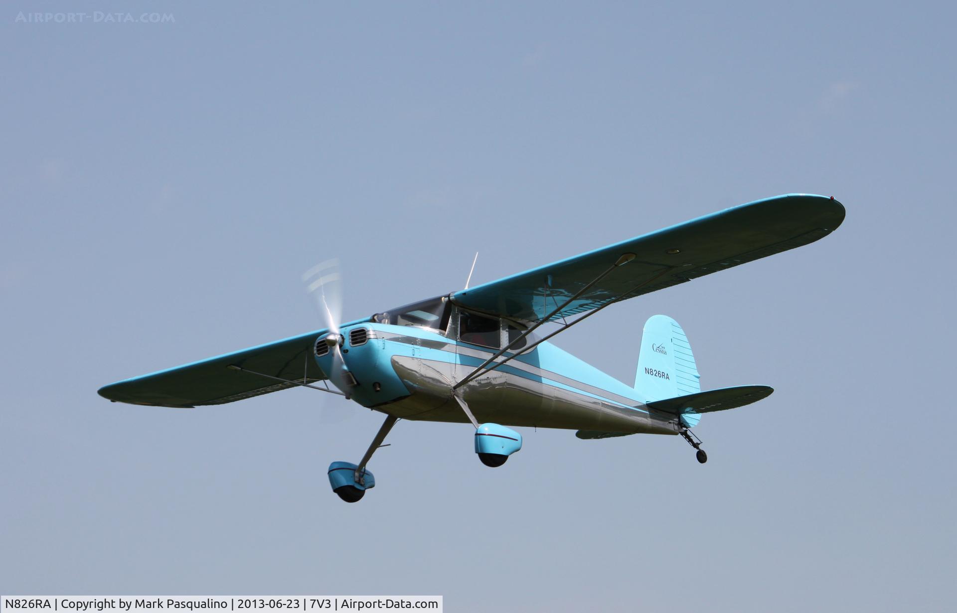 N826RA, 1947 Cessna 140 C/N 13514, Cessna 140