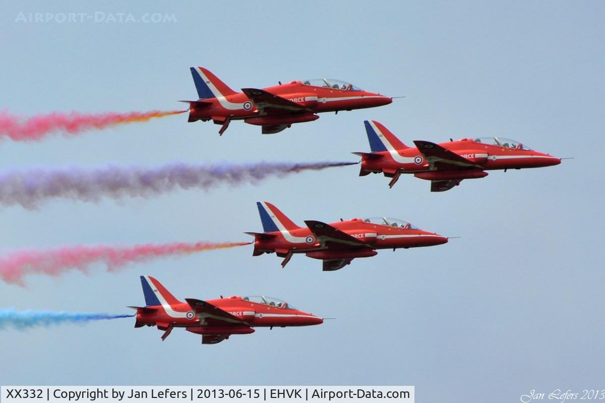 XX332, Hawker Siddeley Hawk T.1A C/N 41H-32156, Red Arrows