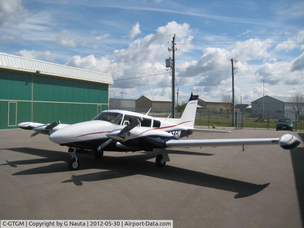 C-GTGM, 1966 Piper PA-30-160 B Twin Comanche C/N 30-1306, Finishing touch for modernizing a timeless aircraft.