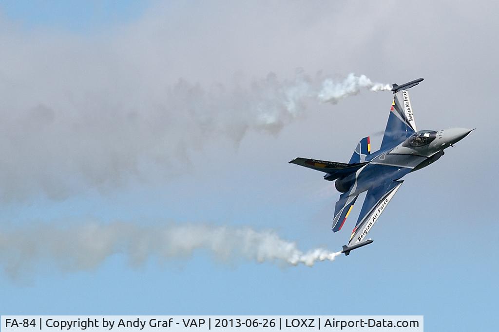 FA-84, 1980 SABCA F-16AM Fighting Falcon C/N 6H-84, Belgian AF F16
