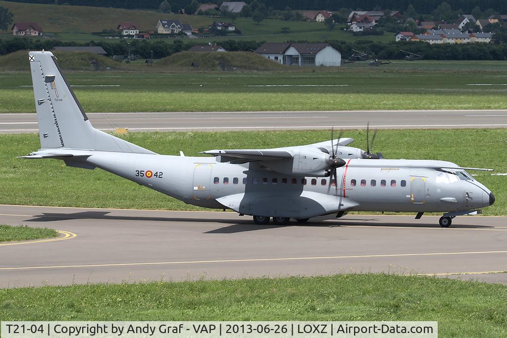 T21-04, 2003 CASA C-295M C/N EA03-04-005, Spanish AF Casa 295