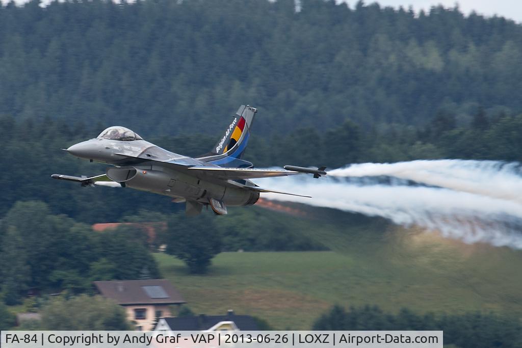 FA-84, 1980 SABCA F-16AM Fighting Falcon C/N 6H-84, Belgian AF F-16