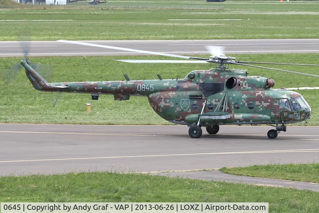 0645, Mil Mi-26 C/N 2345678765, Slovak AF MIL-26