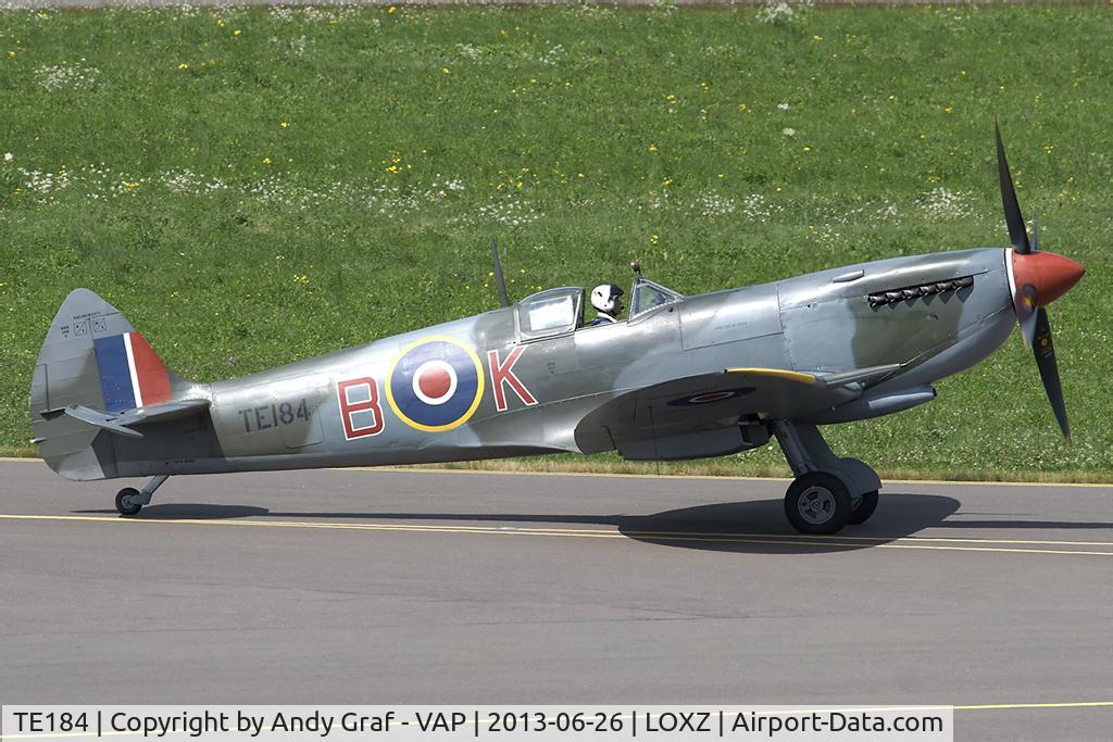 TE184, 1945 Supermarine 361 Spitfire LF.XVIe C/N CBAF.IX.4394, Spitfire