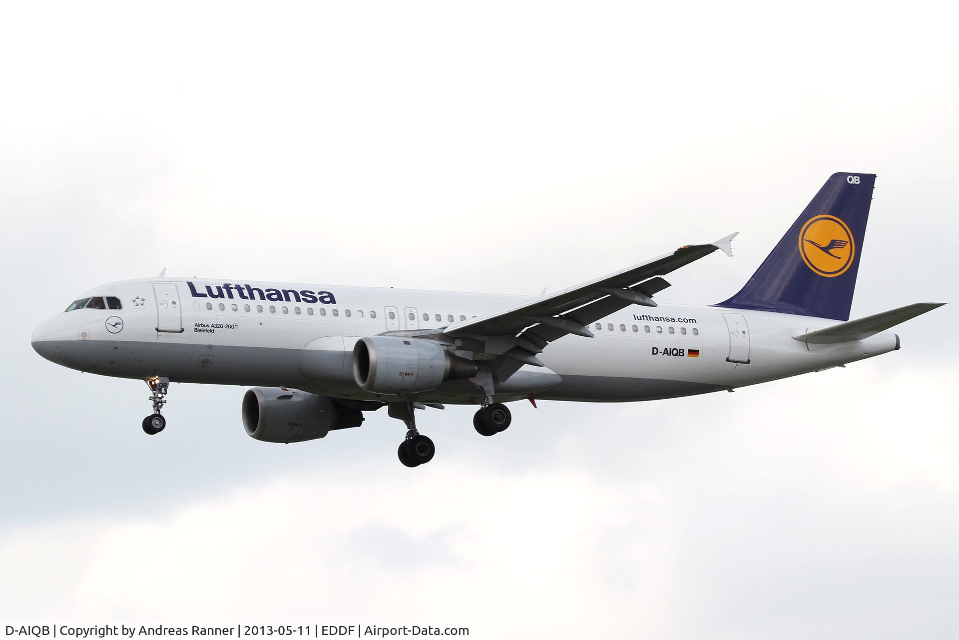 D-AIQB, 1991 Airbus A320-211 C/N 0200, Lufthansa Airbus A320