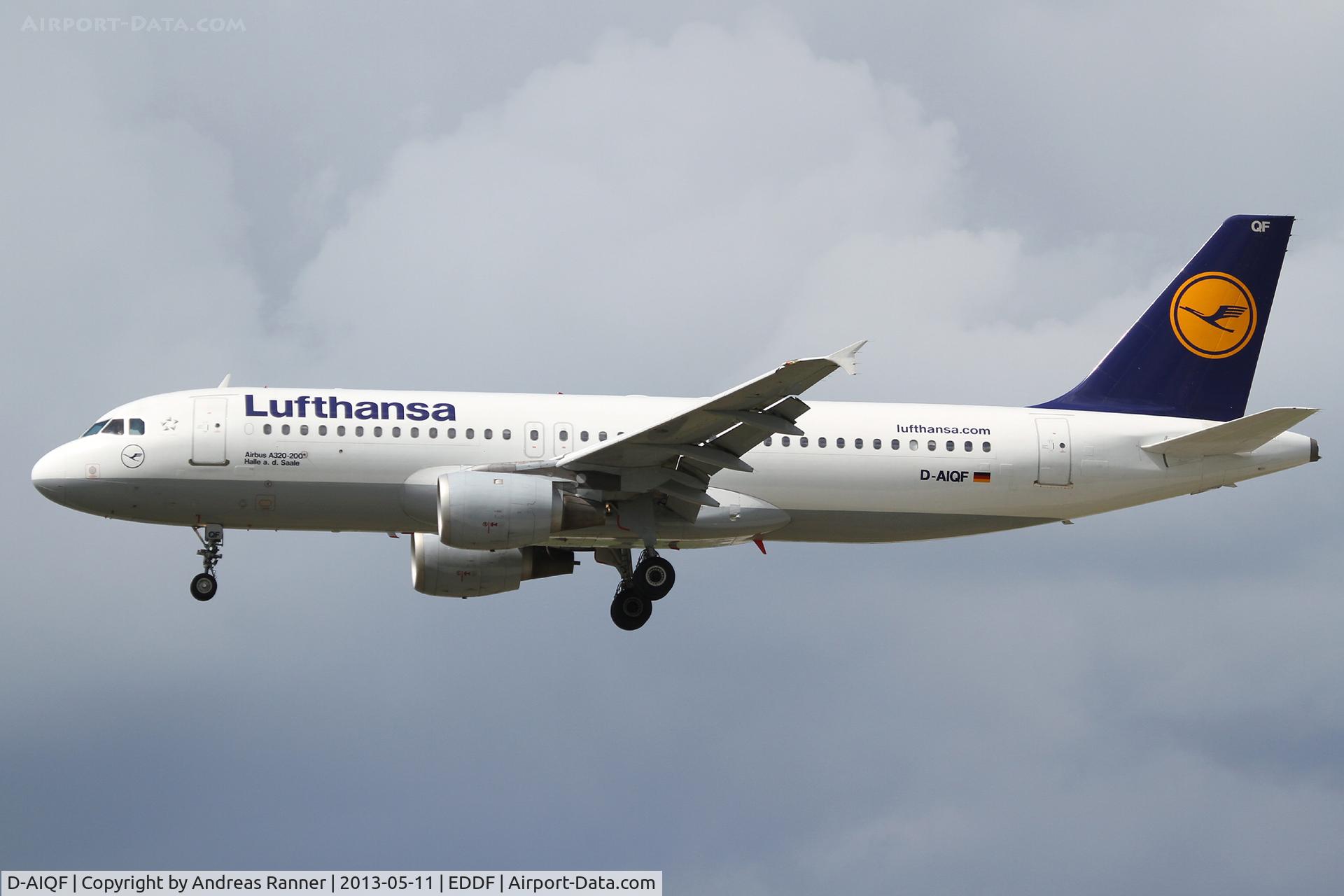 D-AIQF, 1991 Airbus A320-211 C/N 216, Lufthansa Airbus A320