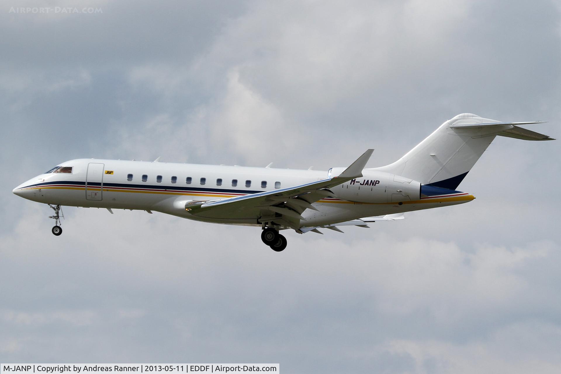 M-JANP, 2008 Bombardier BD-700-1A11 Global 5000 C/N 9293, Bombardier Global 5000