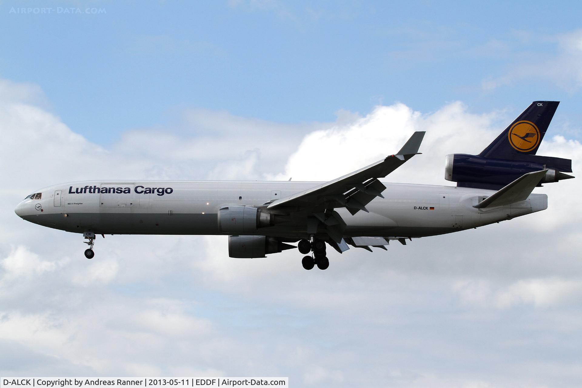 D-ALCK, 2000 McDonnell Douglas MD-11F C/N 48803, Lufthansa Cargo MD-11