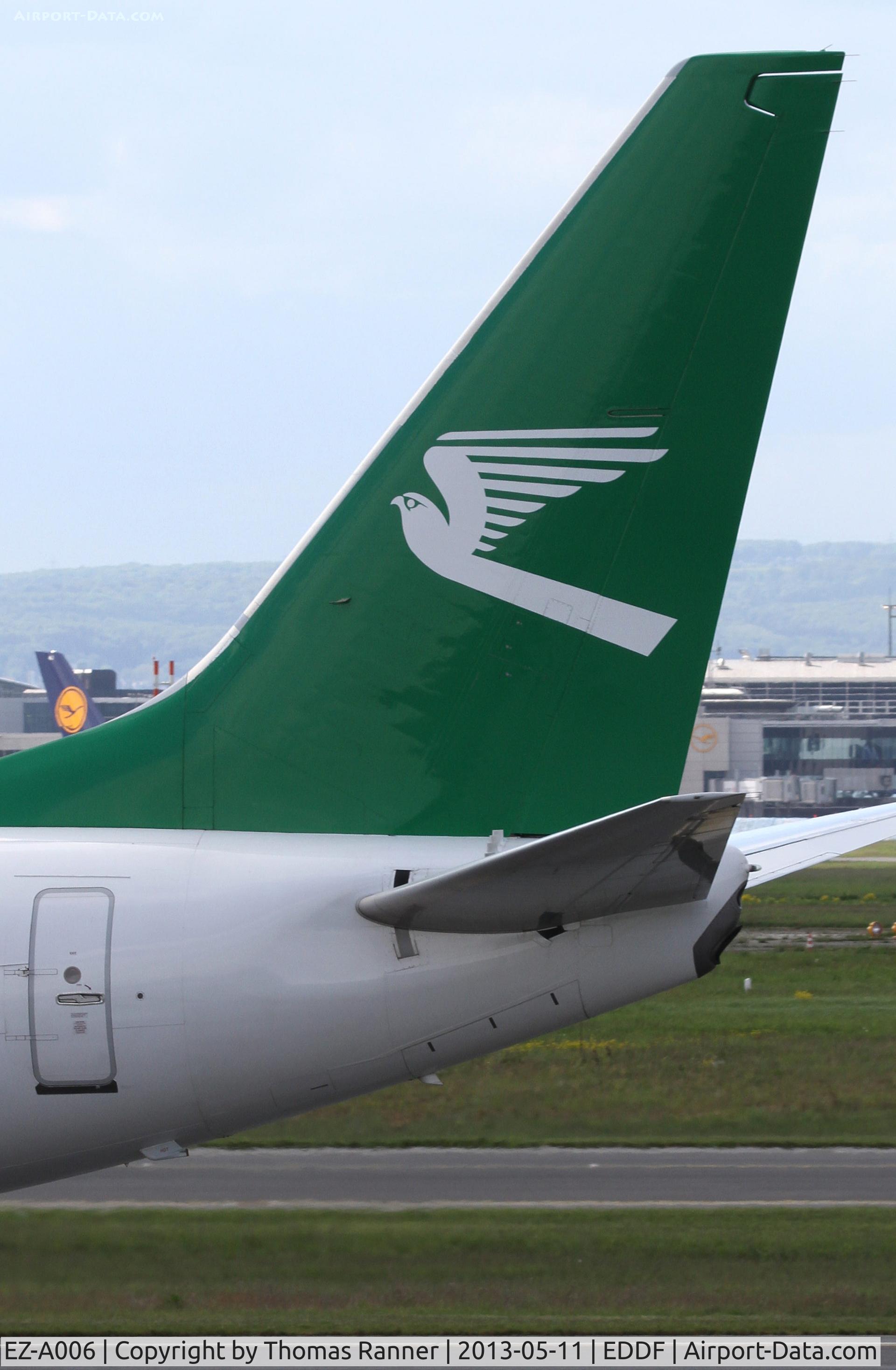 EZ-A006, 2009 Boeing 737-7GL C/N 37236, Turkmenistan Airlines Boeing 737