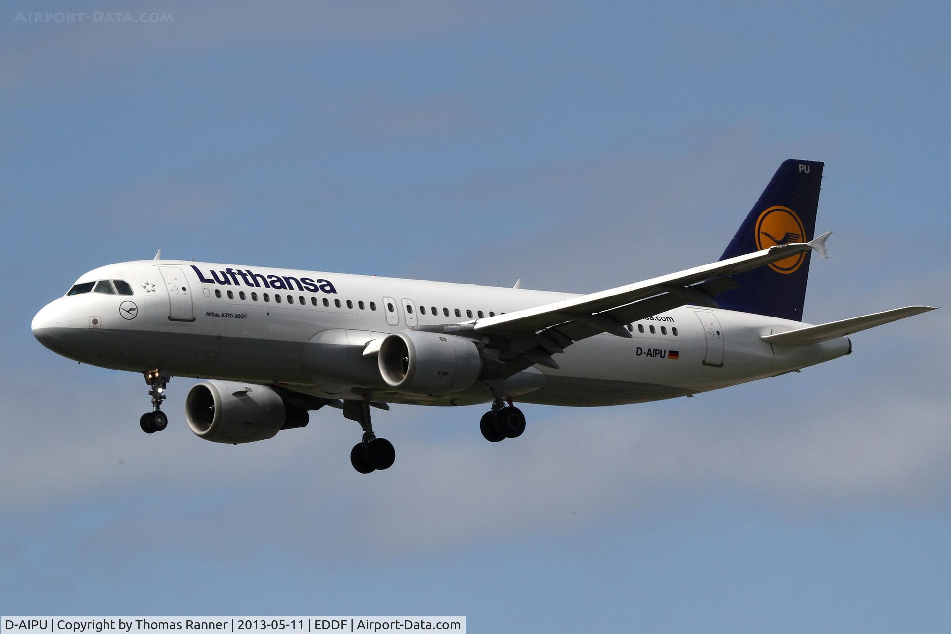 D-AIPU, 1990 Airbus A320-211 C/N 135, Lufthansa Airbus A320