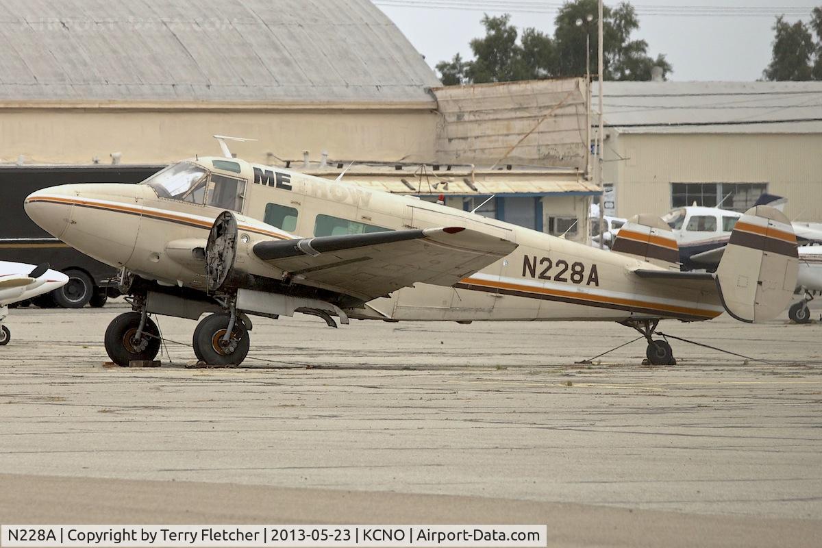 N228A, 1962 Beech H-18 C/N BA-629, 1962 Beech H-18, c/n: BA-629 at Chino