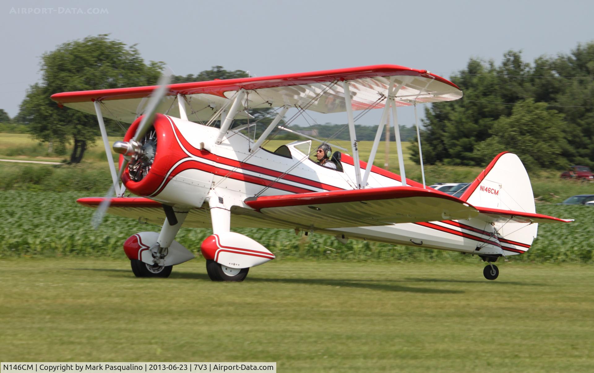 N146CM, 1942 Boeing A75N1 (PT-17) C/N 75-3268, Stearman