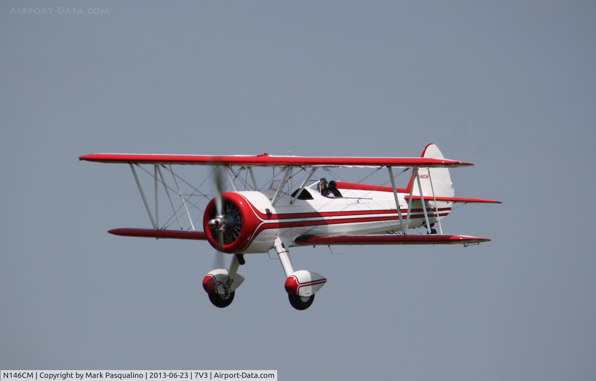 N146CM, 1942 Boeing A75N1 (PT-17) C/N 75-3268, Stearman
