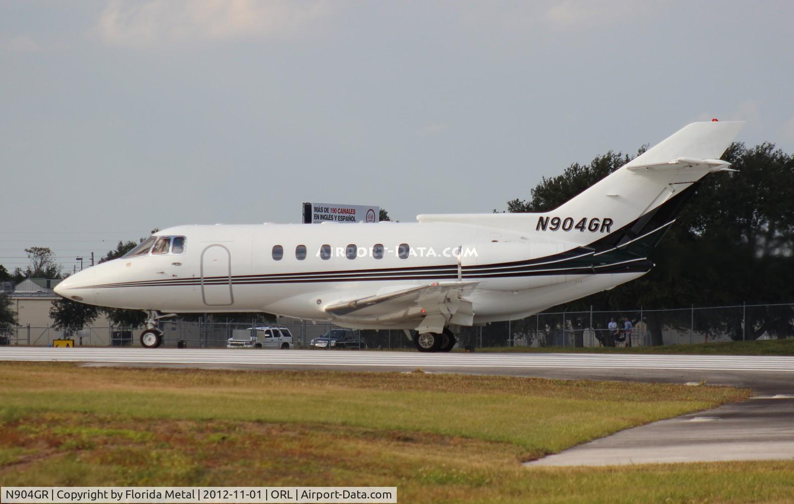 N904GR, British Aerospace BAe.125 Series 800A C/N 258179, Hawker 800A