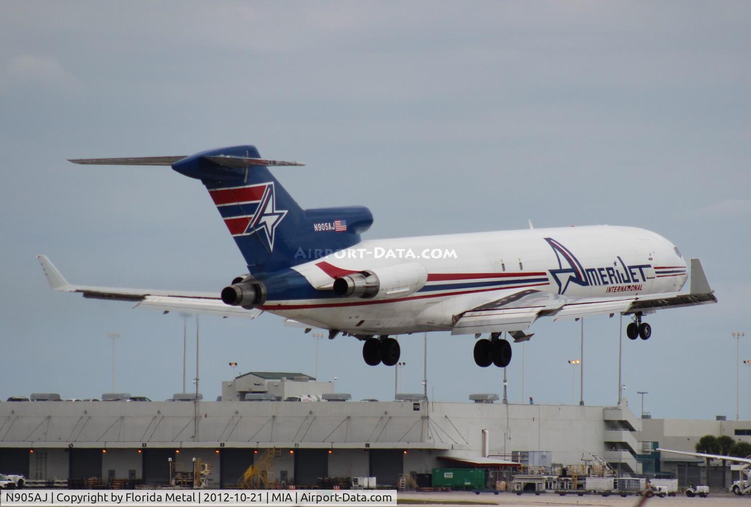 N905AJ, 1980 Boeing 727-231 C/N 21989, Amerijet 727-200