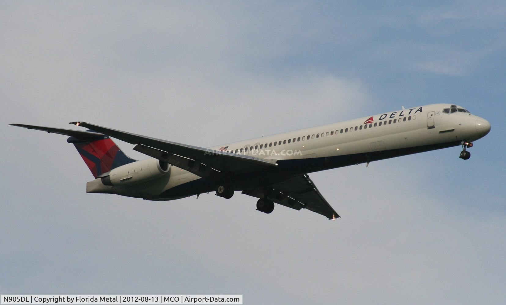 N905DL, 1987 McDonnell Douglas MD-88 C/N 49536, Delta MD-88