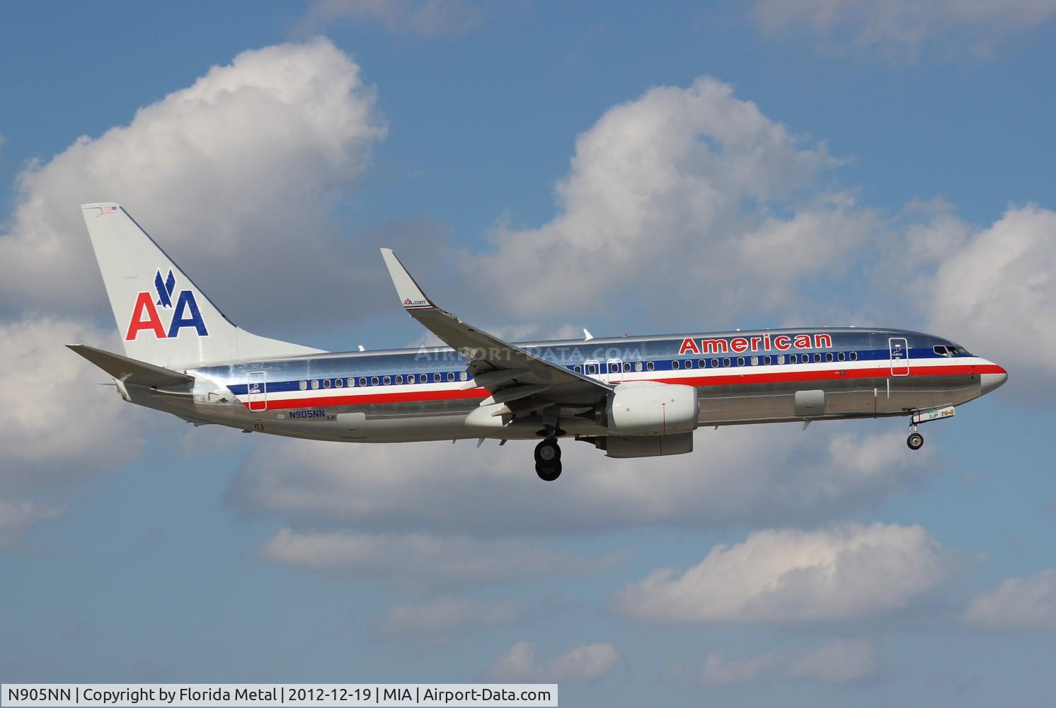 N905NN, 2012 Boeing 737-823 C/N 31156, American 737-800