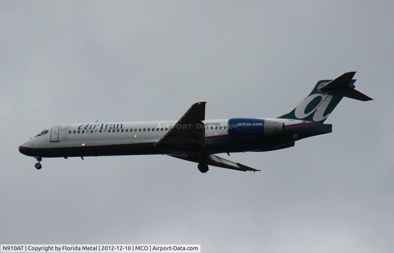 N910AT, 2001 Boeing 717-200 C/N 55086, Air Tran 717