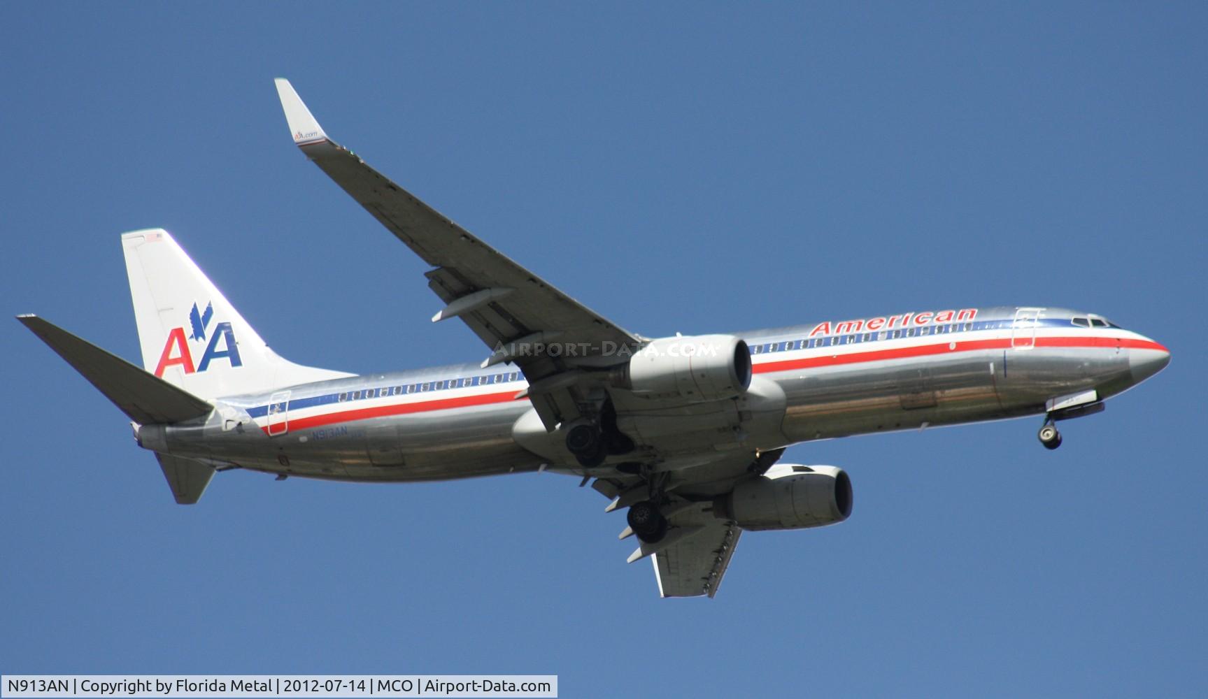 N913AN, 1999 Boeing 737-823 C/N 29514, American 737-800