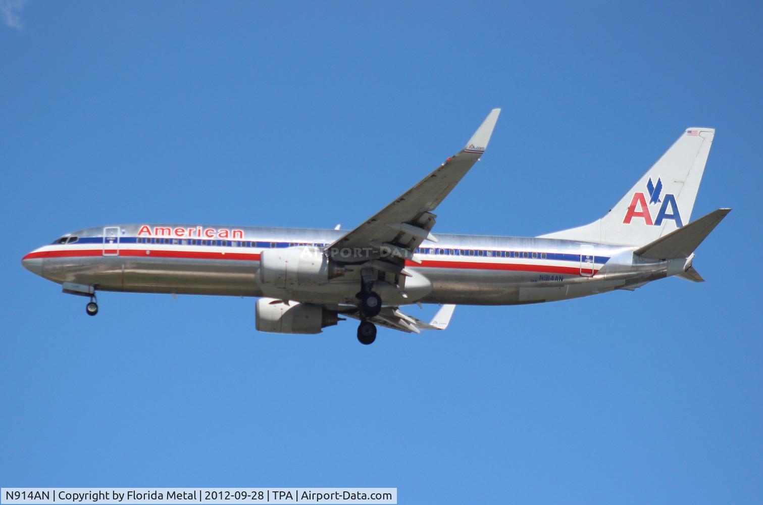 N914AN, 1999 Boeing 737-823 C/N 29515, American 737-800