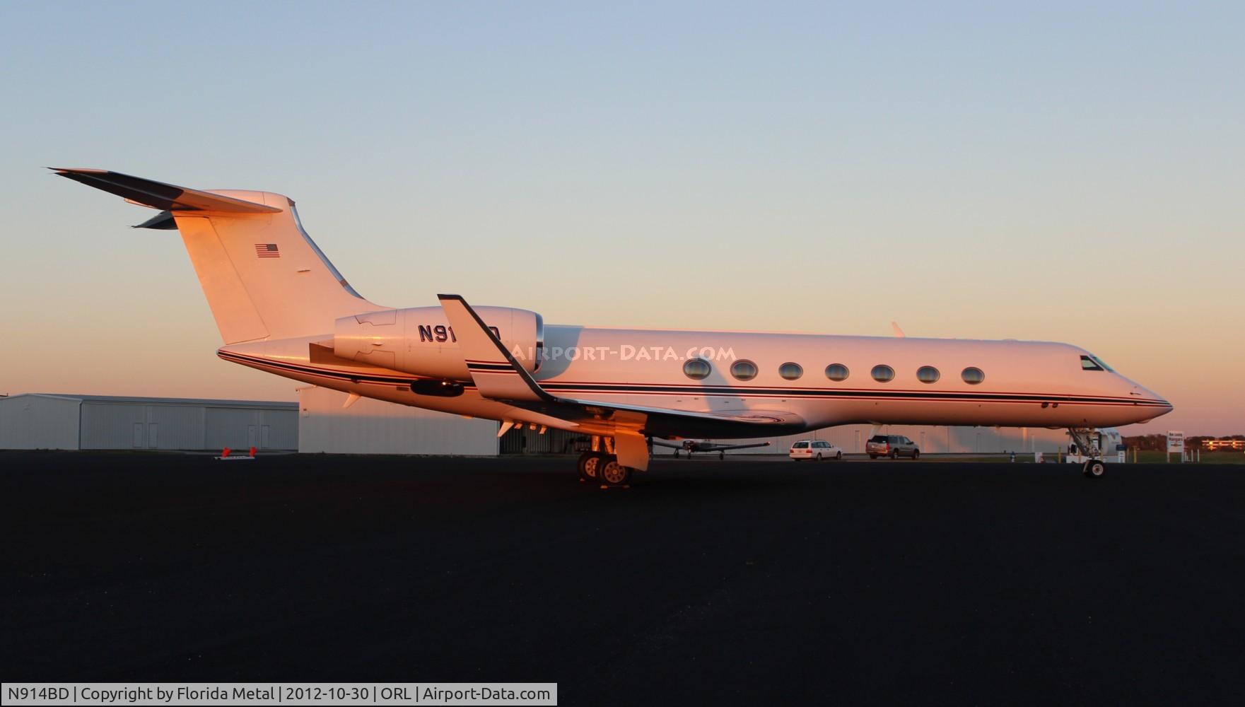 N914BD, 2002 Gulfstream Aerospace G-V C/N 690, Gulfstream 550 in for NBAA