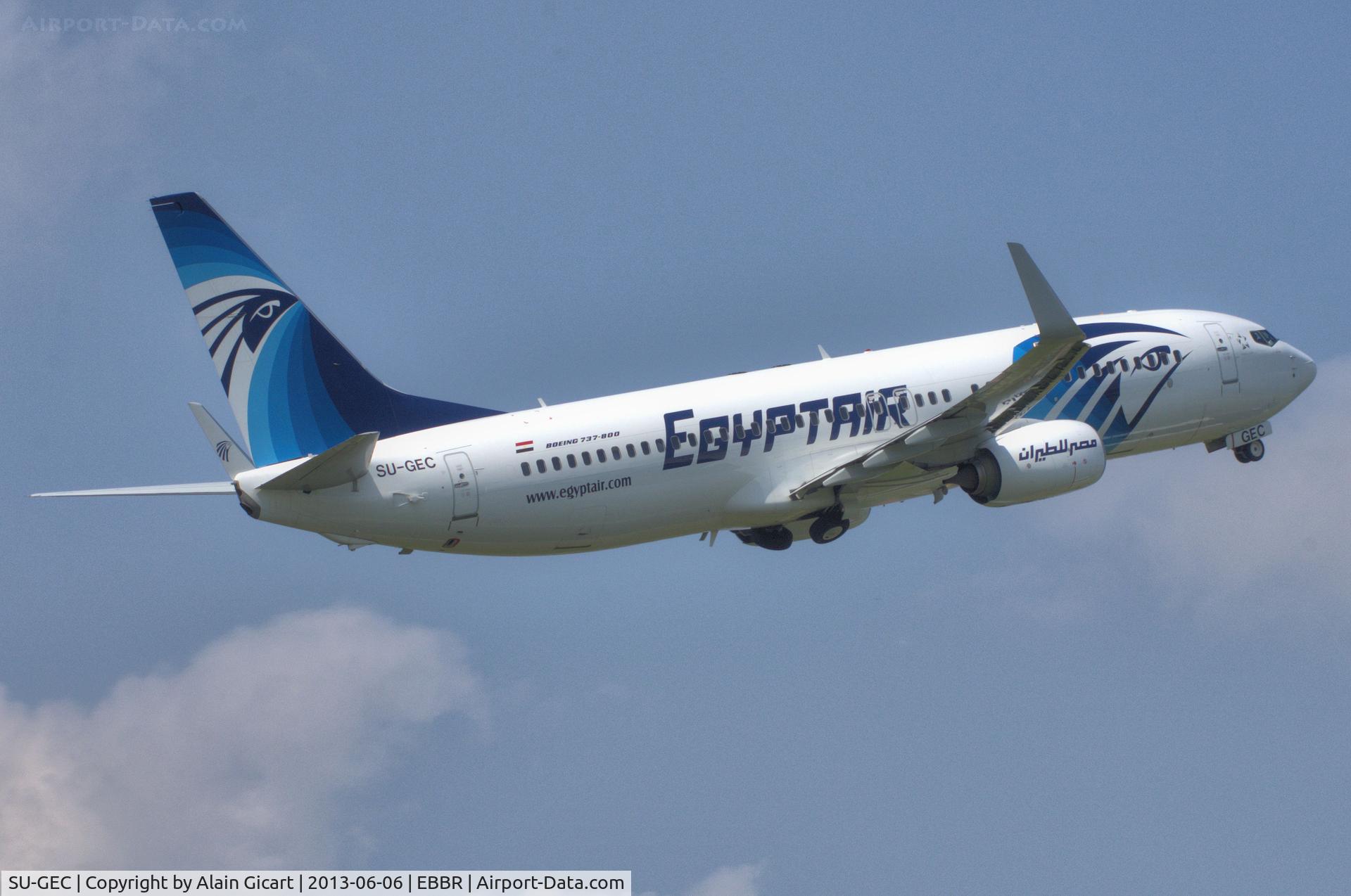 SU-GEC, 2012 Boeing 737-866 C/N 40801, Take off