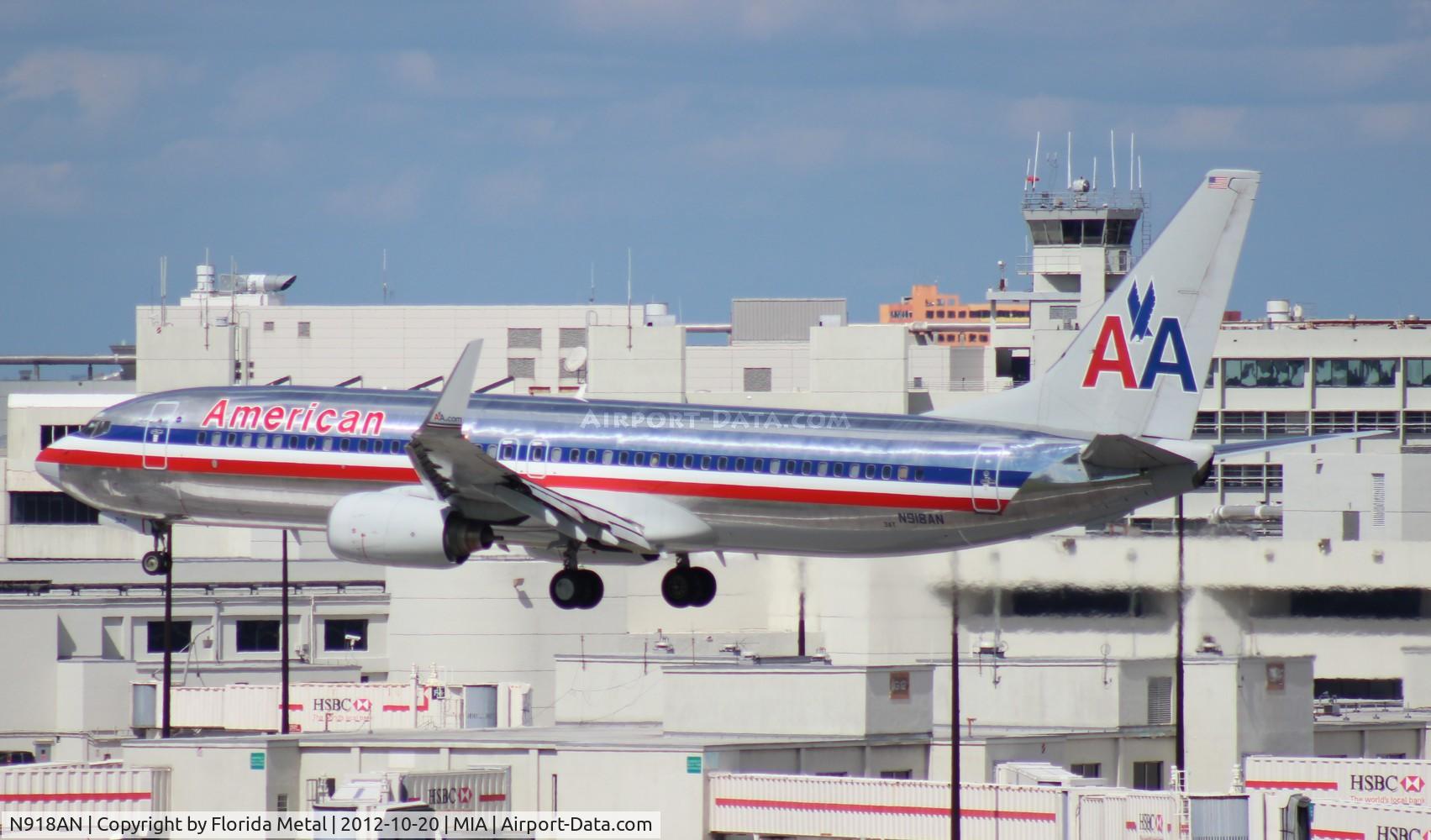 N918AN, 1999 Boeing 737-823 C/N 29519, American 737-800