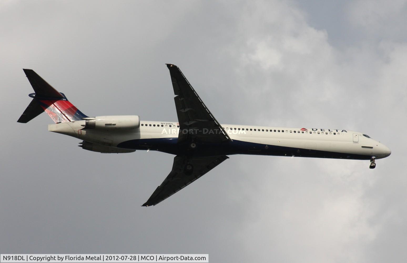 N918DL, 1988 McDonnell Douglas MD-88 C/N 49583, Delta MD-88