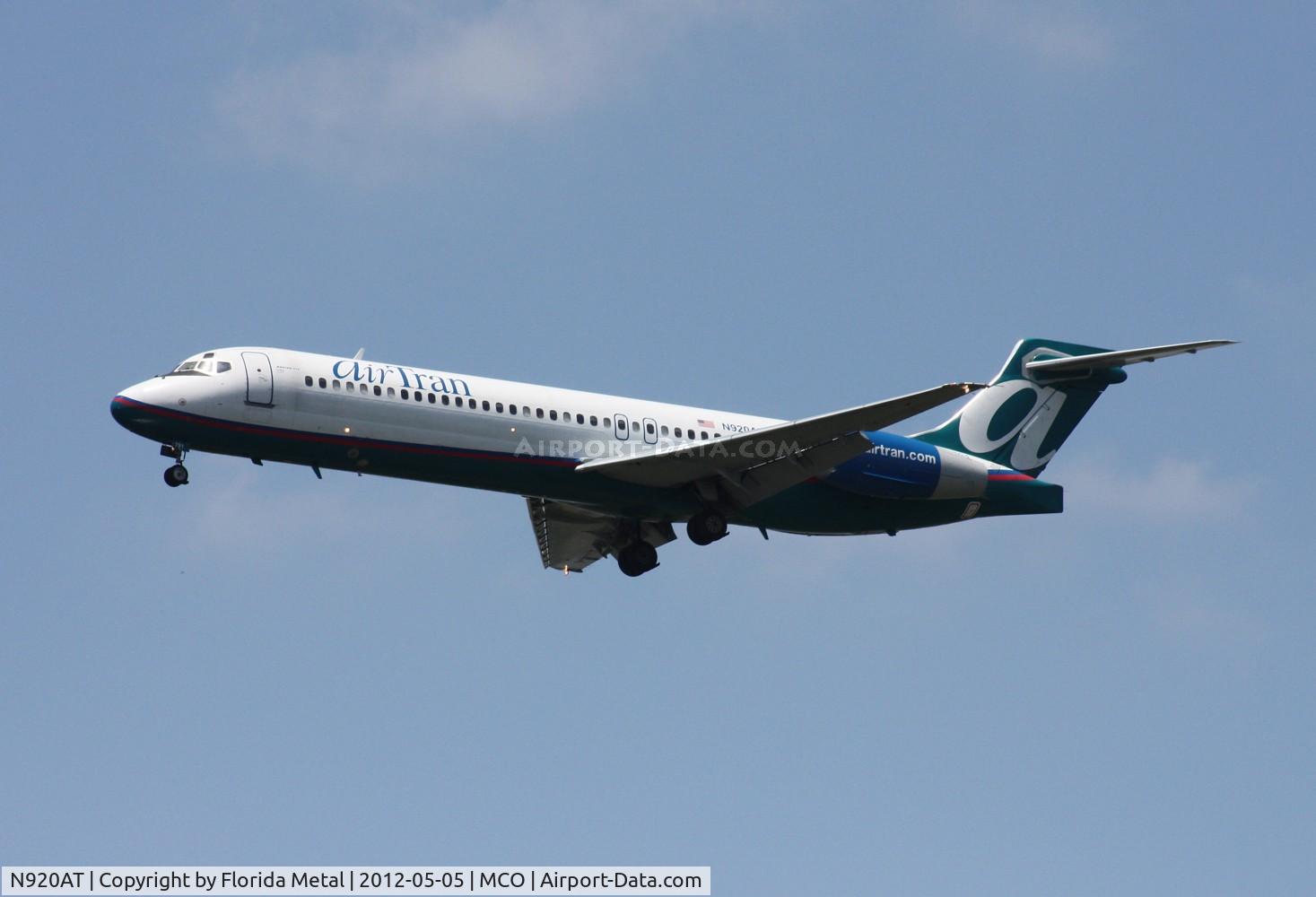 N920AT, 2000 Boeing 717-200 C/N 55083, Air Tran 717