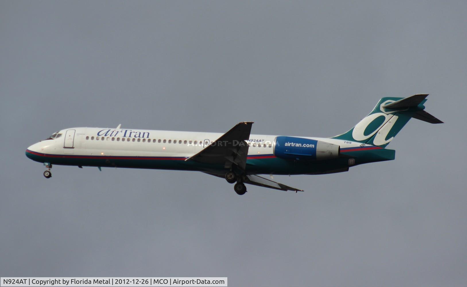 N924AT, 2000 Boeing 717-200 C/N 55080, Air Tran 717
