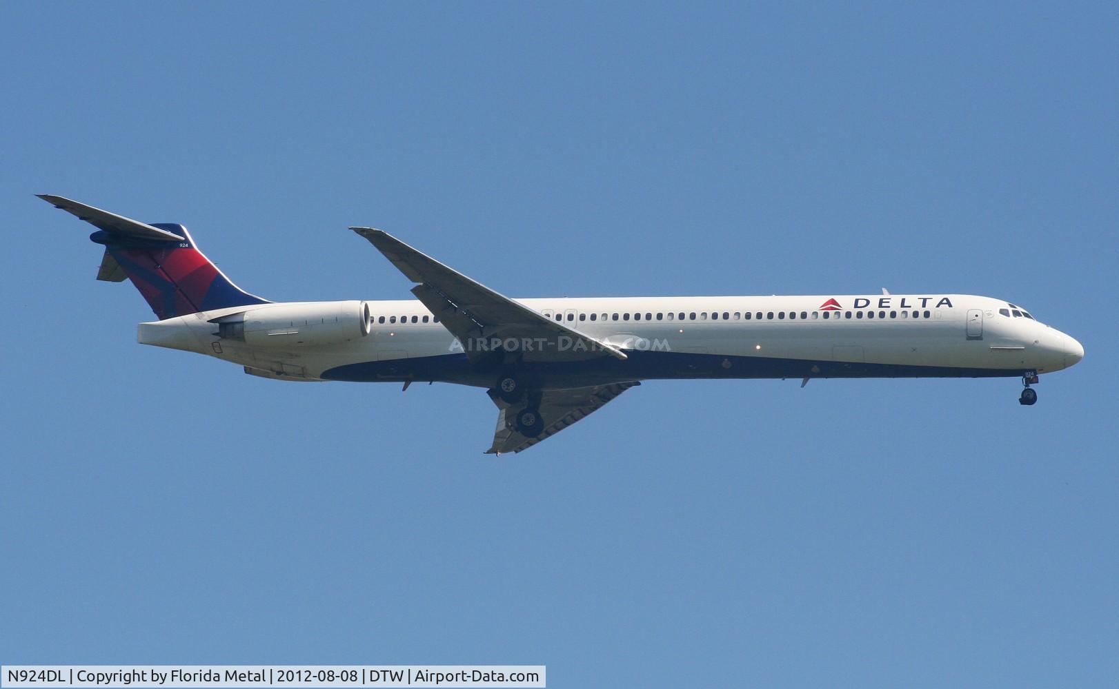 N924DL, 1988 McDonnell Douglas MD-88 C/N 49711, Delta MD-88