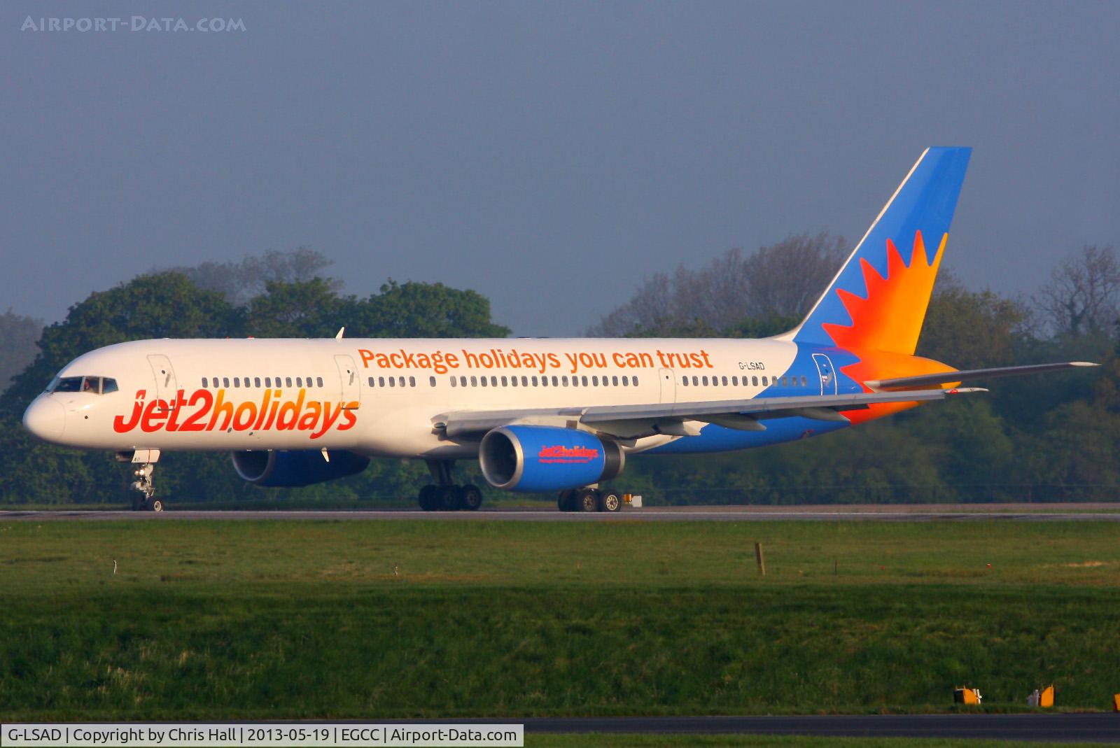 G-LSAD, 1989 Boeing 757-236 C/N 24397, Jet2 Holidays