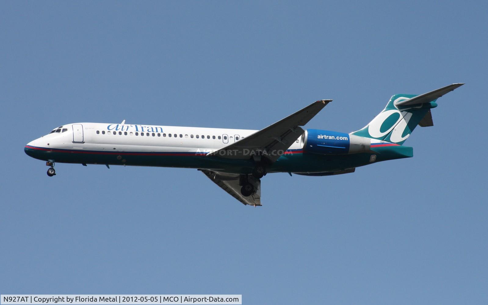 N927AT, 2000 Boeing 717-200 C/N 55077, Air Tran 717