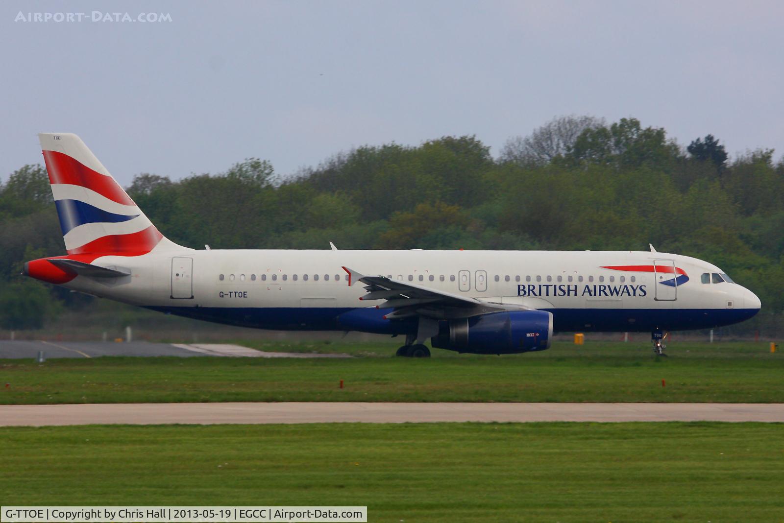 G-TTOE, 2002 Airbus A320-232 C/N 1754, British Airways