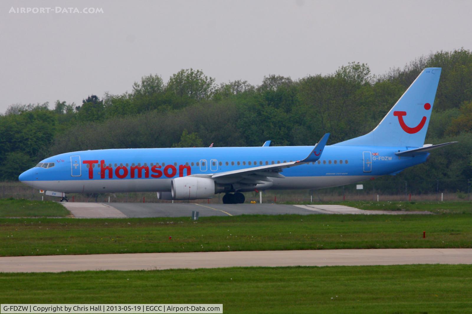 G-FDZW, 2011 Boeing 737-8K5 C/N 37254, Thomson