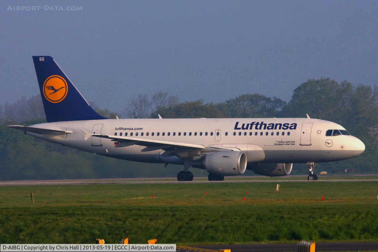 D-AIBG, 2011 Airbus A319-112 C/N 4841, Lufthansa