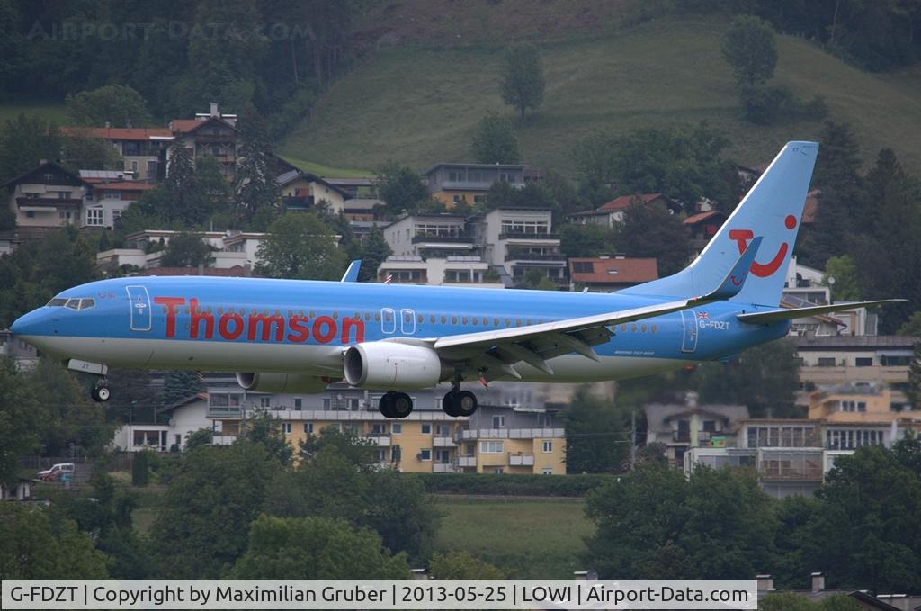 G-FDZT, 2011 Boeing 737-8K5 C/N 37248,      