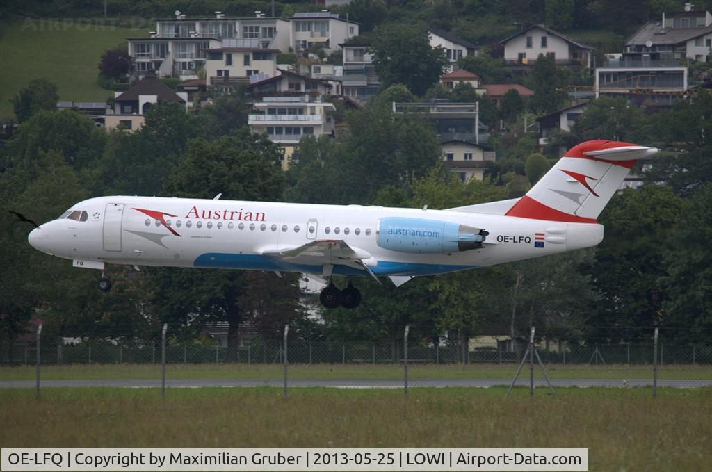 OE-LFQ, 1996 Fokker 70 (F-28-0070) C/N 11568, 