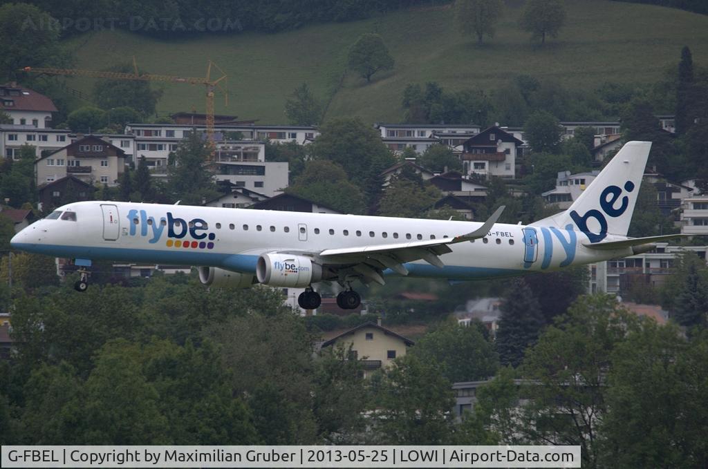 G-FBEL, 2008 Embraer 195LR (ERJ-190-200LR) C/N 19000184, 