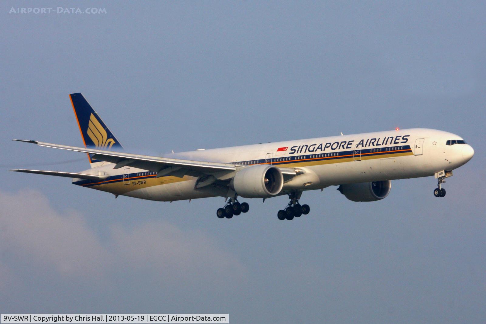 9V-SWR, 2008 Boeing 777-312/ER C/N 34583, Singapore Airlines